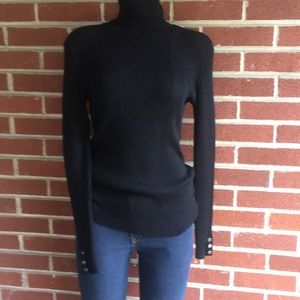 Long sleeve  turtleneck sweater,